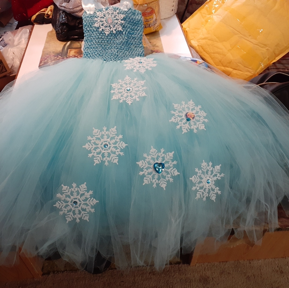 Tutu princess frozen size 3-4,5-6